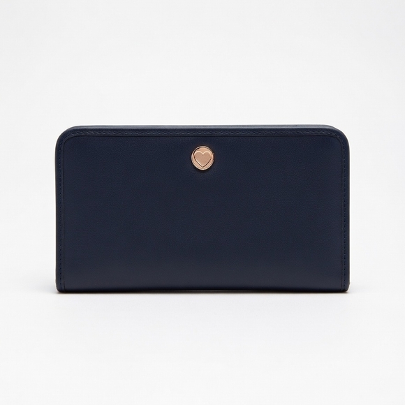 Boarding Pass Travel Wallet - Light Lavender Pattern with Rose Gold Accents - Picture 5 of 10